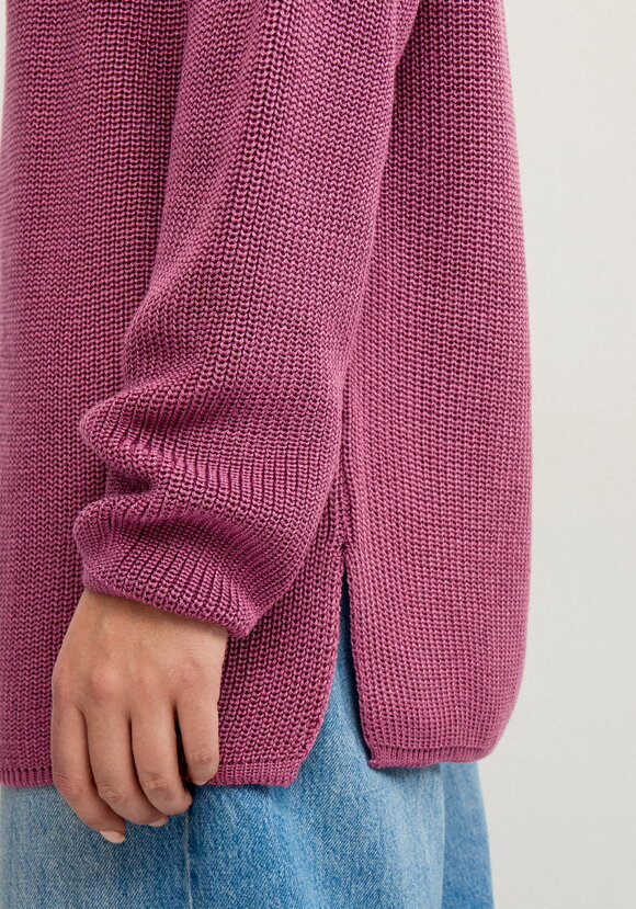 Свитер с высокой горловиной на молнии шир.  580, рис. 19