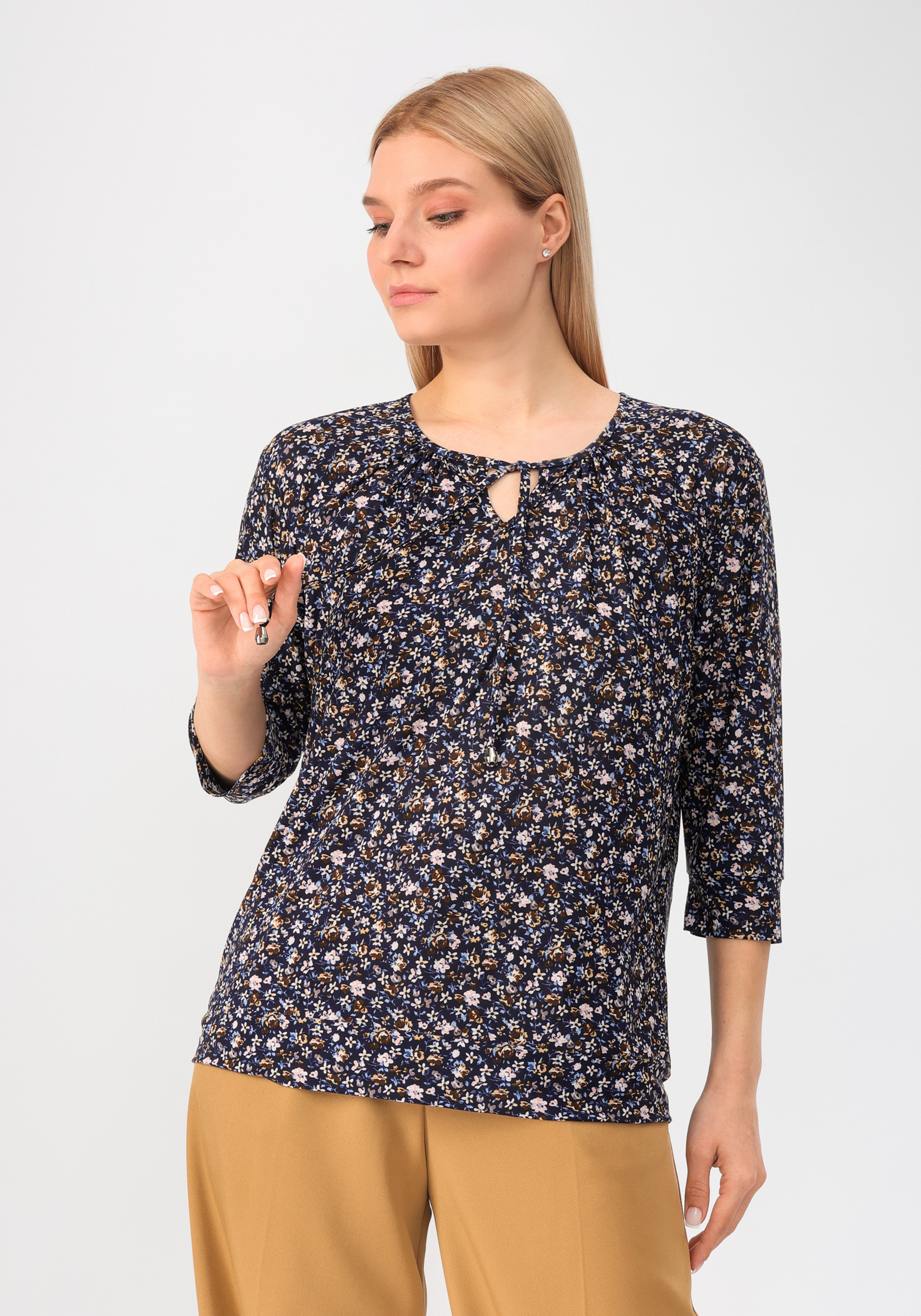 Блуза "Милли" UNIT, цвет фиолетовый, размер 60 - фото 6