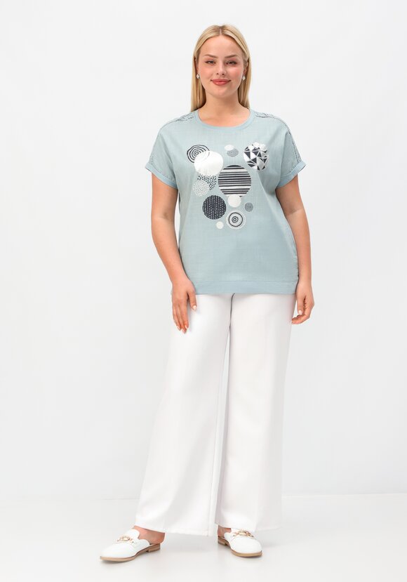 Блуза Делис шир.  580, рис. 19