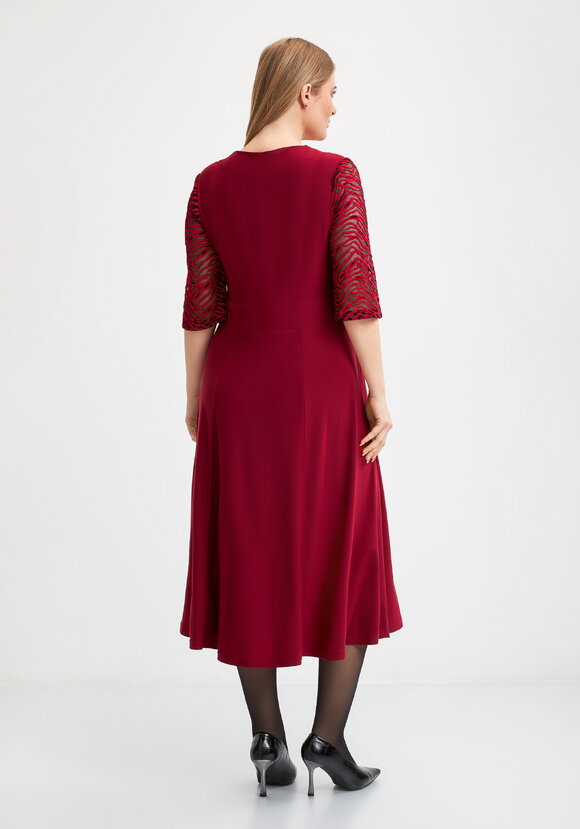 Платье Мальвина с отделкой из кружева шир.  580, рис. 3