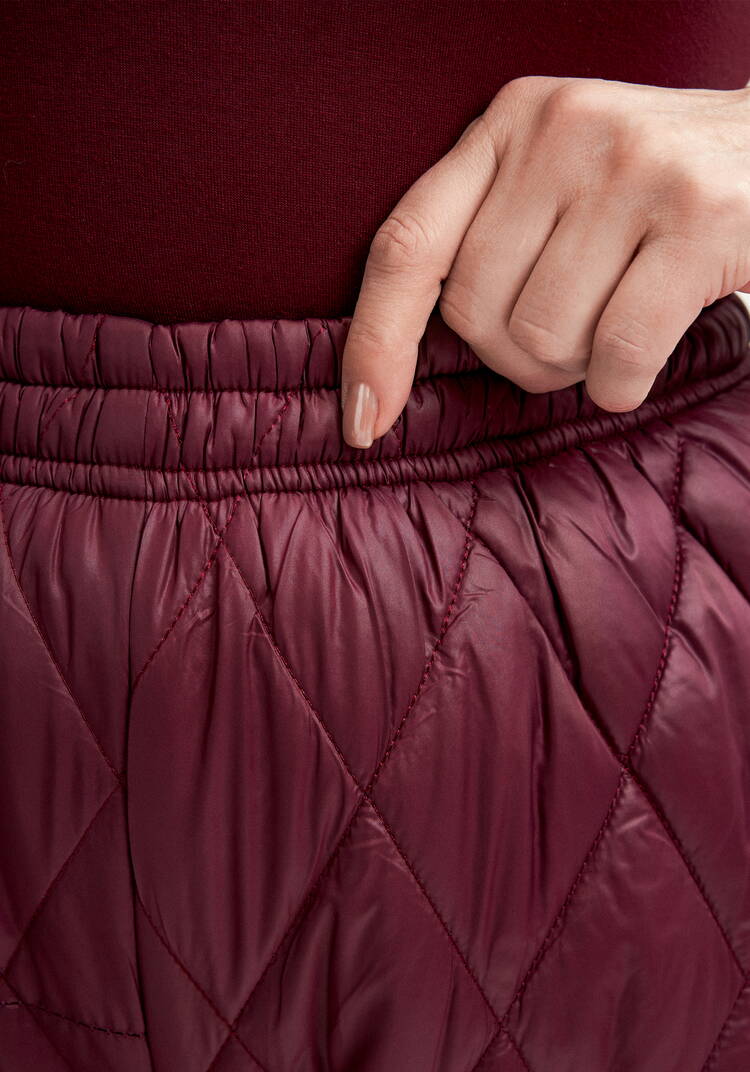 Брюки стеганые, утеплённые Элина шир.  750, рис. 17