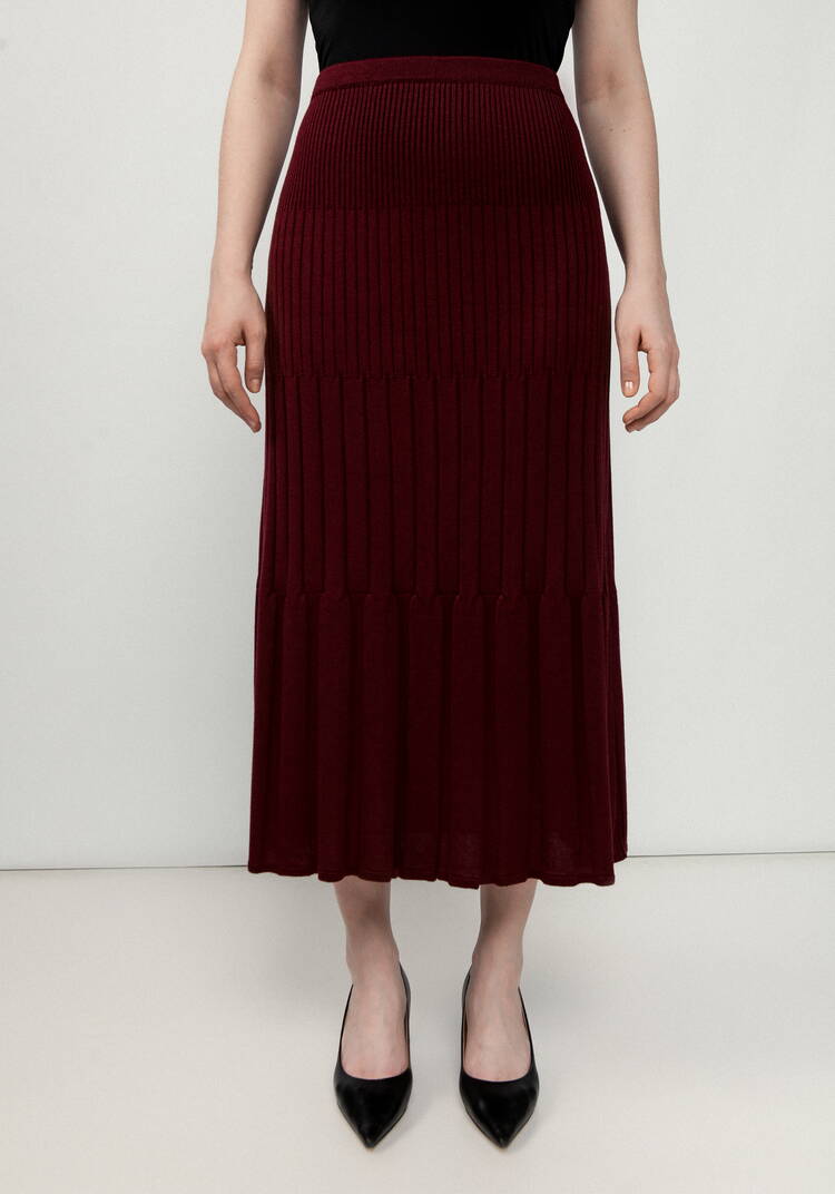 Юбка с фигурными складками шир.  750, рис. 29