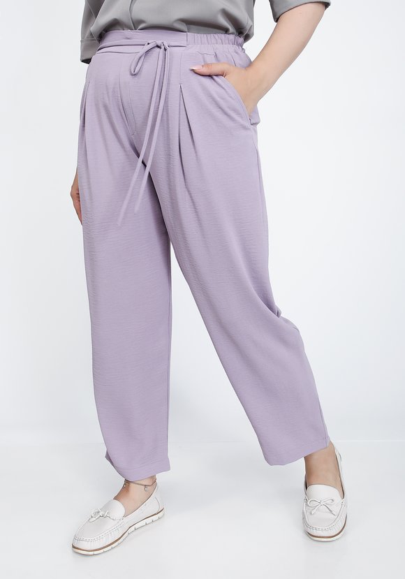 Брюки свободного кроя на эластичной ленте шир.  580, рис. 16