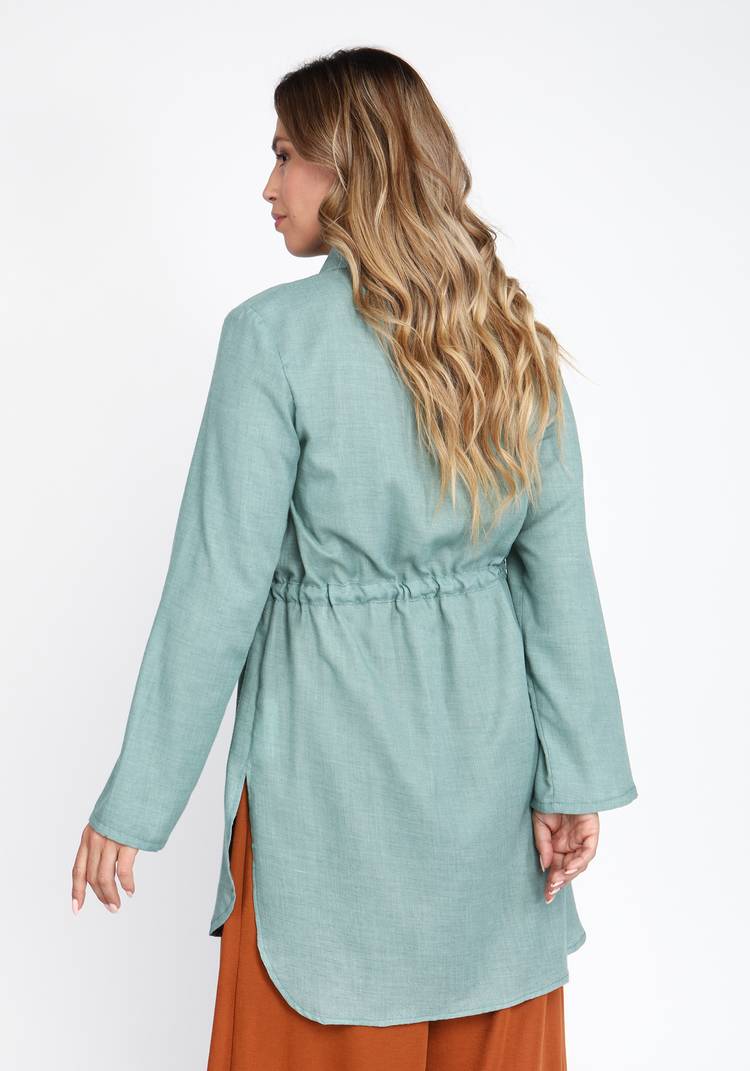 Рубашка удлиненная на кулиске шир.  750, рис. 31