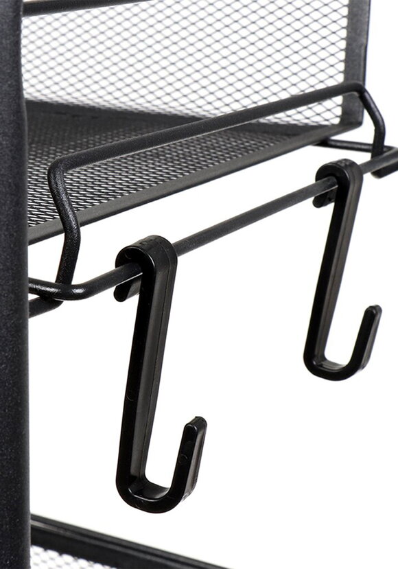 Этажерка четырехъярусная металлическая узкая шир.  580, рис. 2