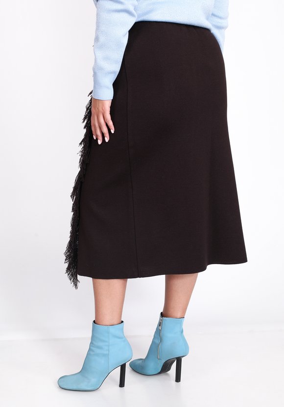 Юбка с бахромой шир.  580, рис. 6