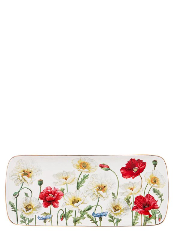 Блюдо прямоугольное Маки шир.  580, рис. 1