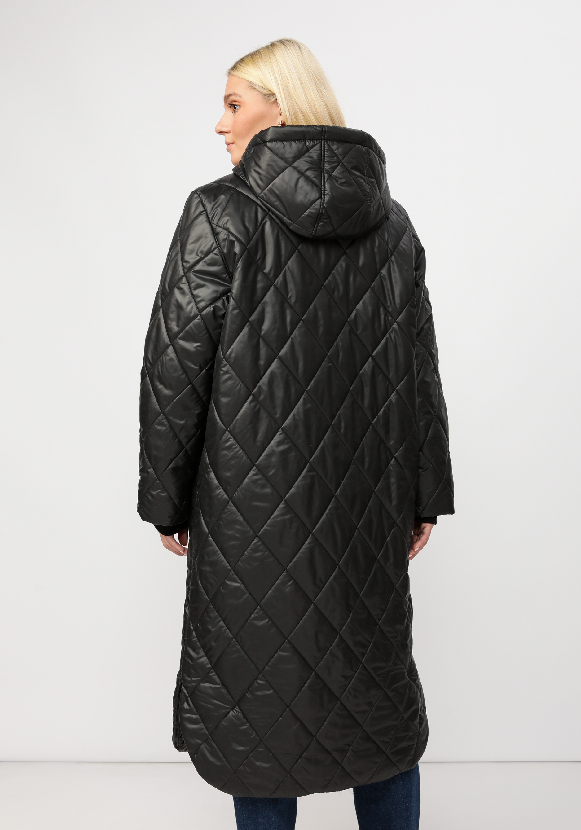 Пальто женское "Шерри" ZORY, цвет черный, размер 64-66 - фото 4