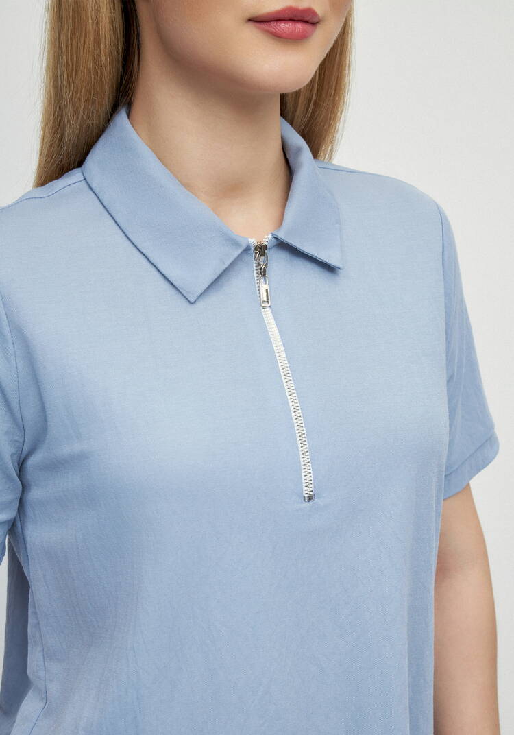 Поло на молнии Жанна шир.  750, рис. 5