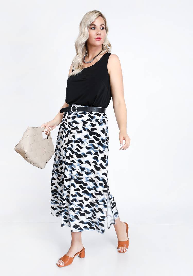 Топ без рукавов с двойной полочкой шир.  750, рис. 7