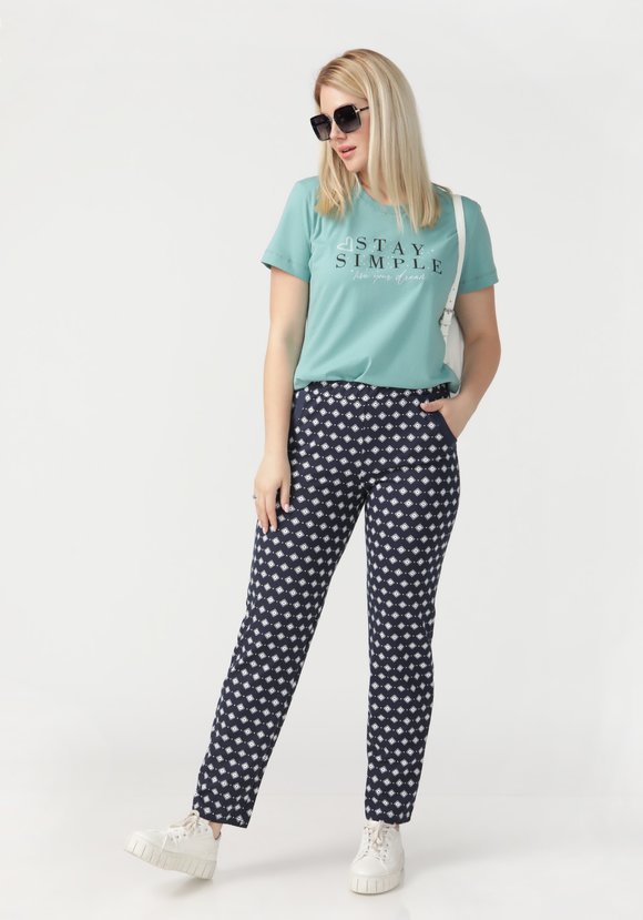 Футболка женская с принтом Ульяна шир.  580, рис. 3