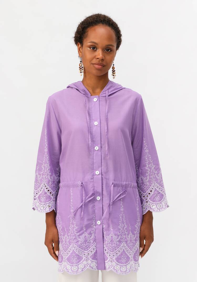 Ветровка летняя с капюшоном шир.  750, рис. 37