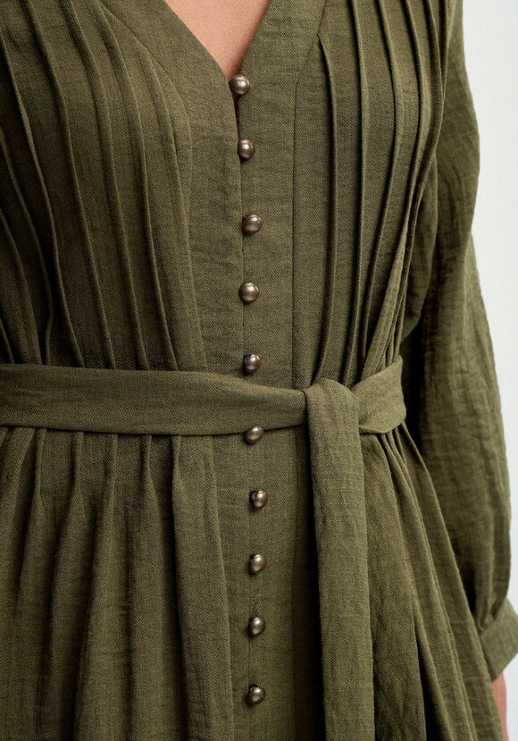 Платье с пуговицами по планке Эмили шир.  580, рис. 5