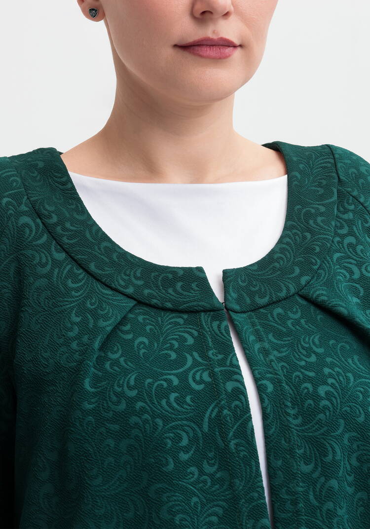 Жакет из жаккарда Лаура шир.  750, рис. 10