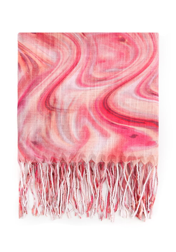 Палантин облегченный с принтом шир.  580, рис. 13