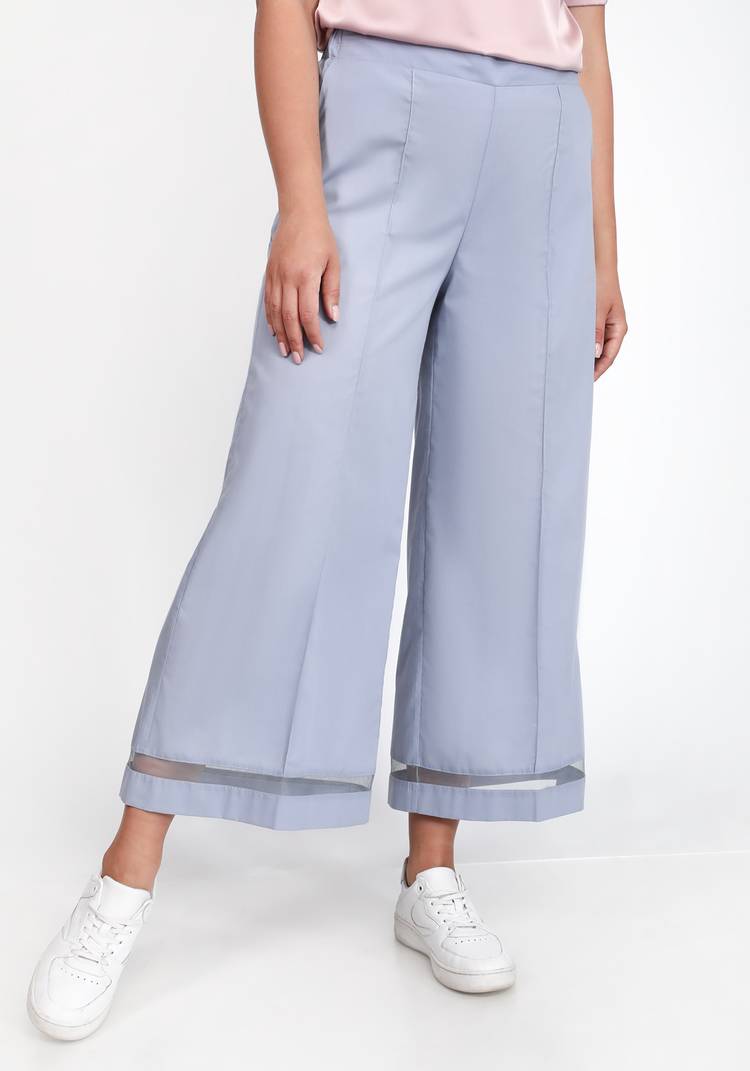 Брюки-кюлоты с декоративными вставками шир.  750, рис. 10