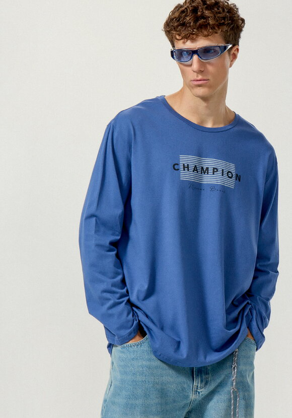 Лонгсливы с лаконичным принтом, 2 шт. шир.  580, рис. 28