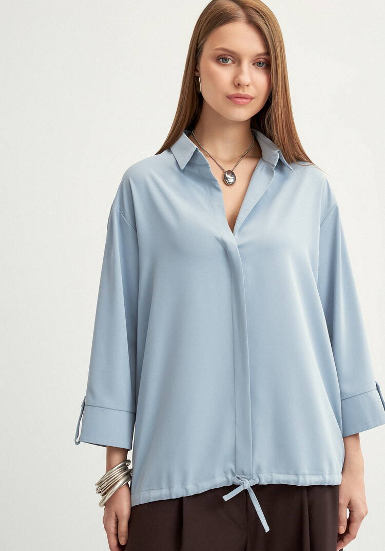 Блуза Анaбель шир.  750, рис. 19