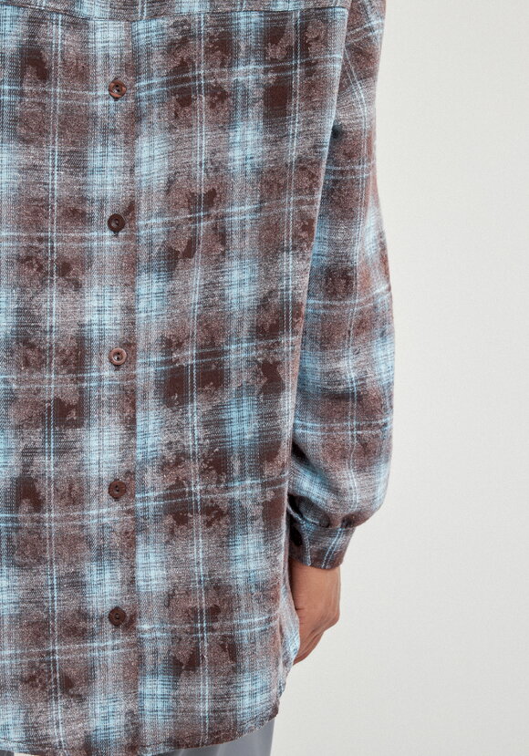 Блуза с застёжкой на спинке шир.  580, рис. 7