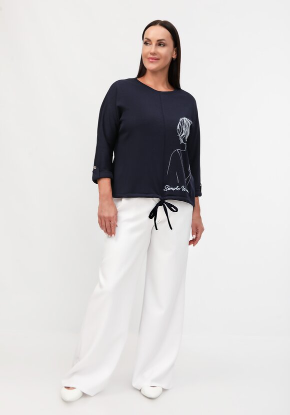 Блуза Марфа шир.  580, рис. 19