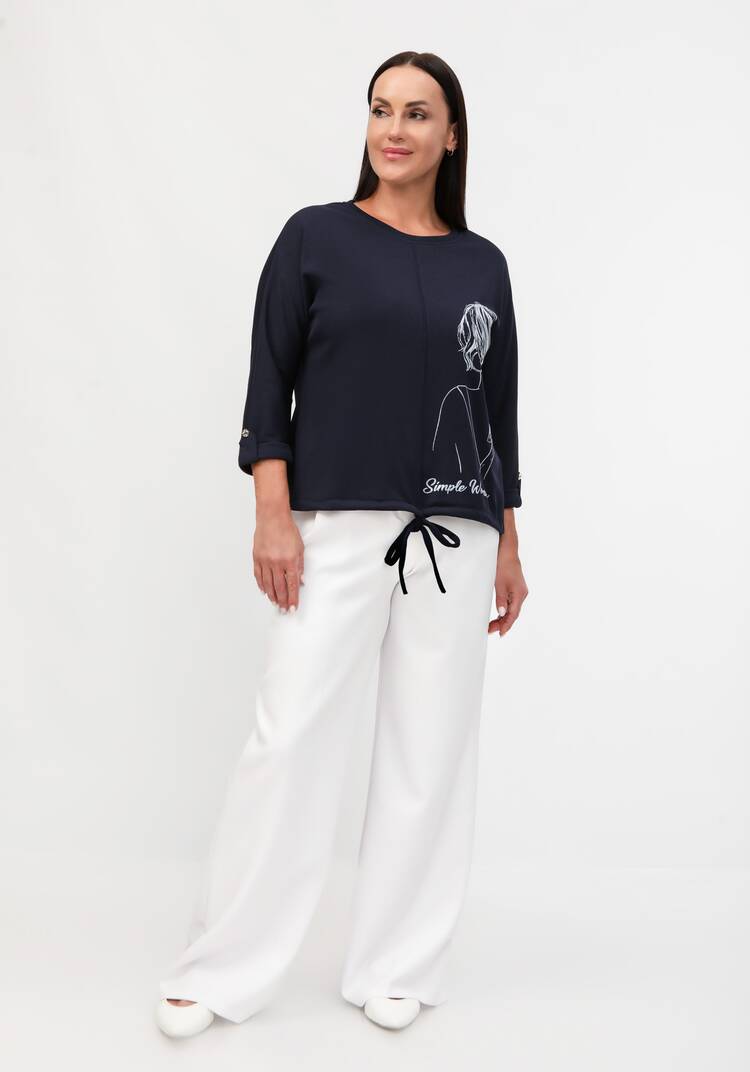 Блуза Марфа шир.  750, рис. 19