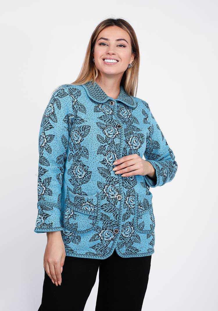 Пиджак Прекрасный рисунок шир.  750, рис. 1