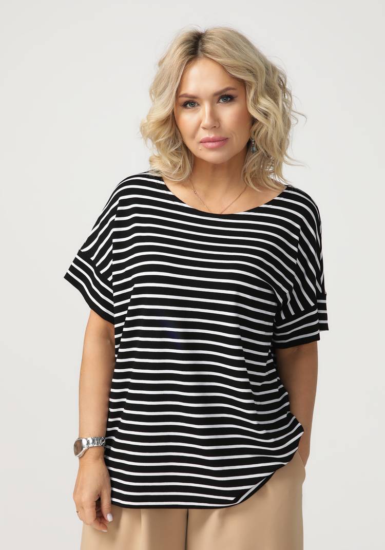 Футболка в полоску Мэрин шир.  750, рис. 5