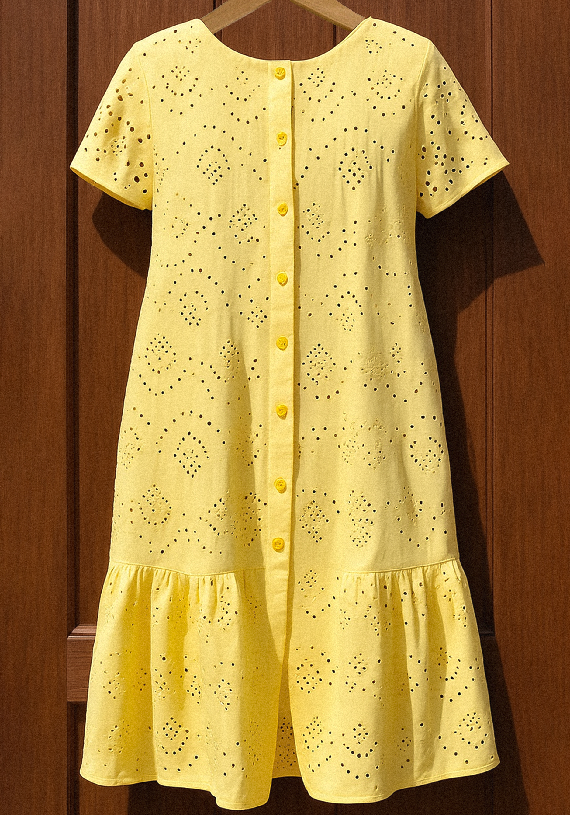 

Платье ажурное с цельнокроеным рукавом Resale, Фиолетовый