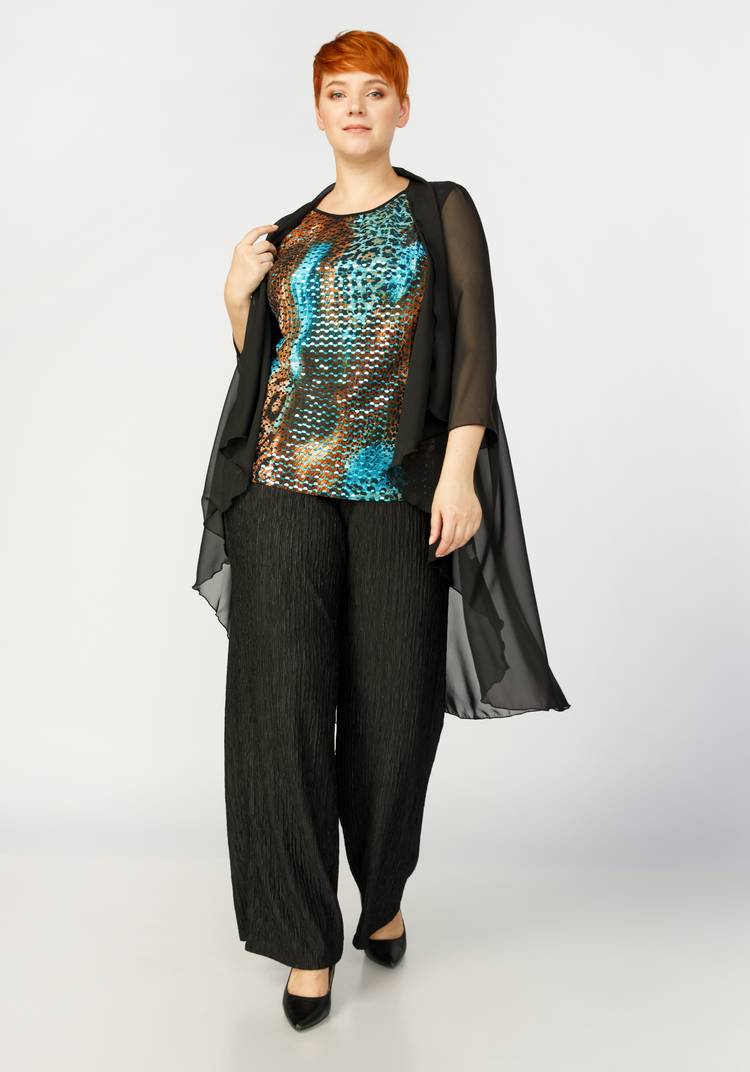 Топ с пайетками Инес шир.  750, рис. 9