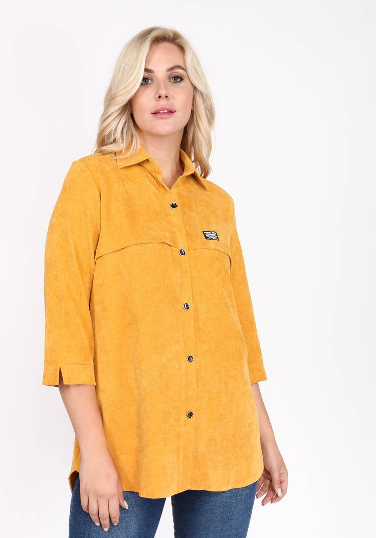 Блуза Вельветовая радость шир.  750, рис. 5