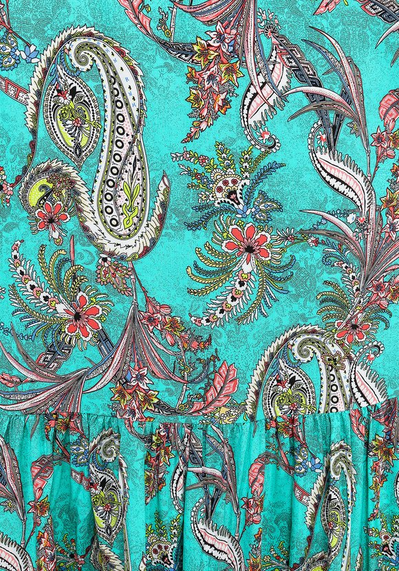 Платье Цветочный Вихрь шир.  580, рис. 8