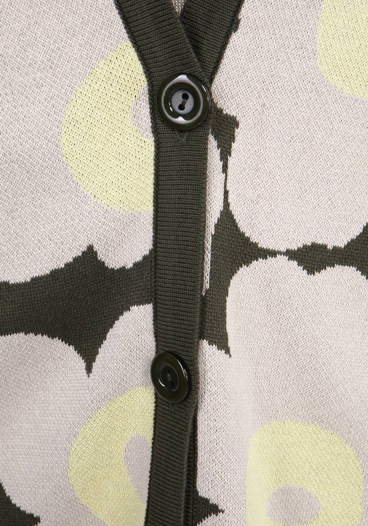 Кардиган с цветочным орнаментом на пуговицах шир.  750, рис. 8