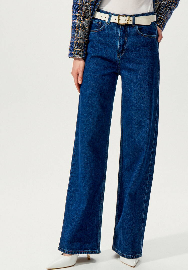 Джинсы широкие прямого кроя шир.  750, рис. 22