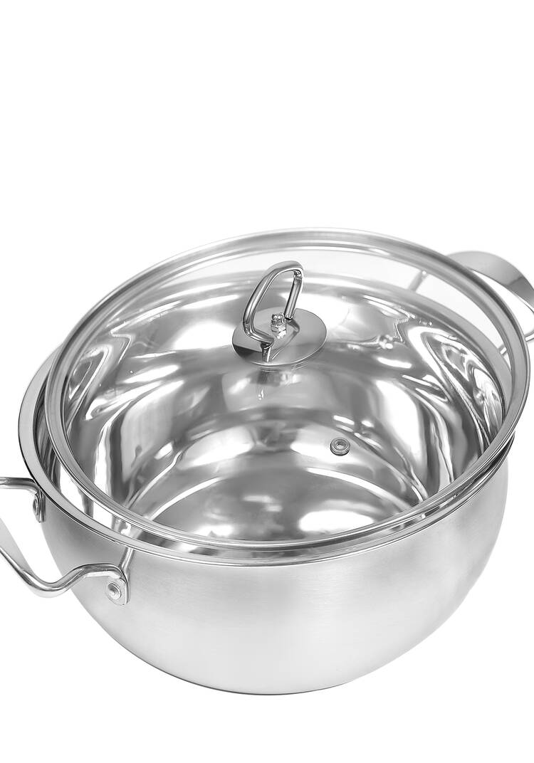 Кастрюля стальная с крышкой шир.  750, рис. 2