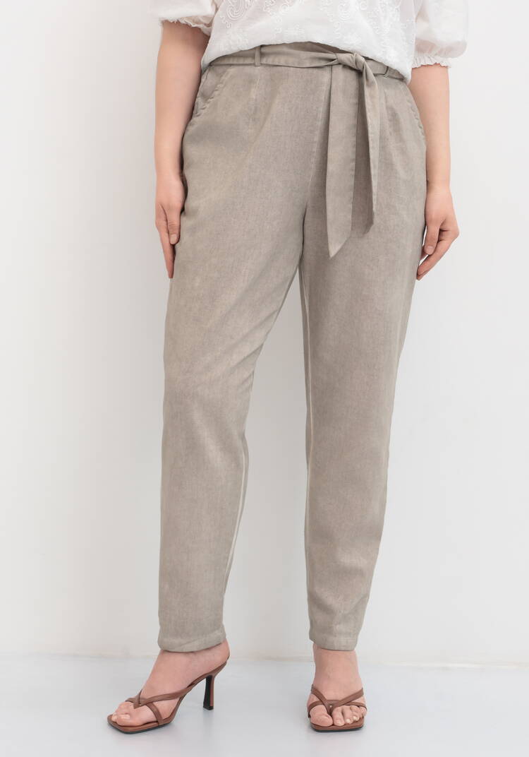 Брюки-бананы с завязками шир.  750, рис. 9