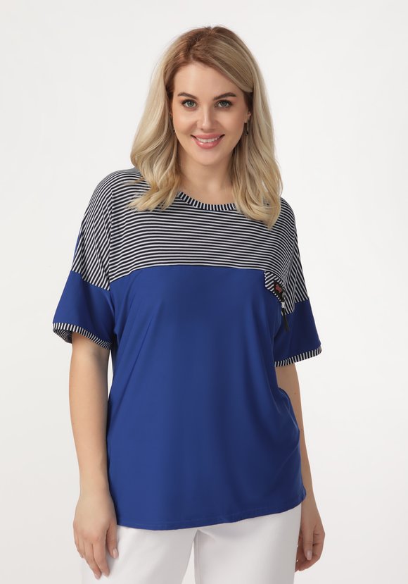 Блуза Элегантный выход шир.  580, рис. 6