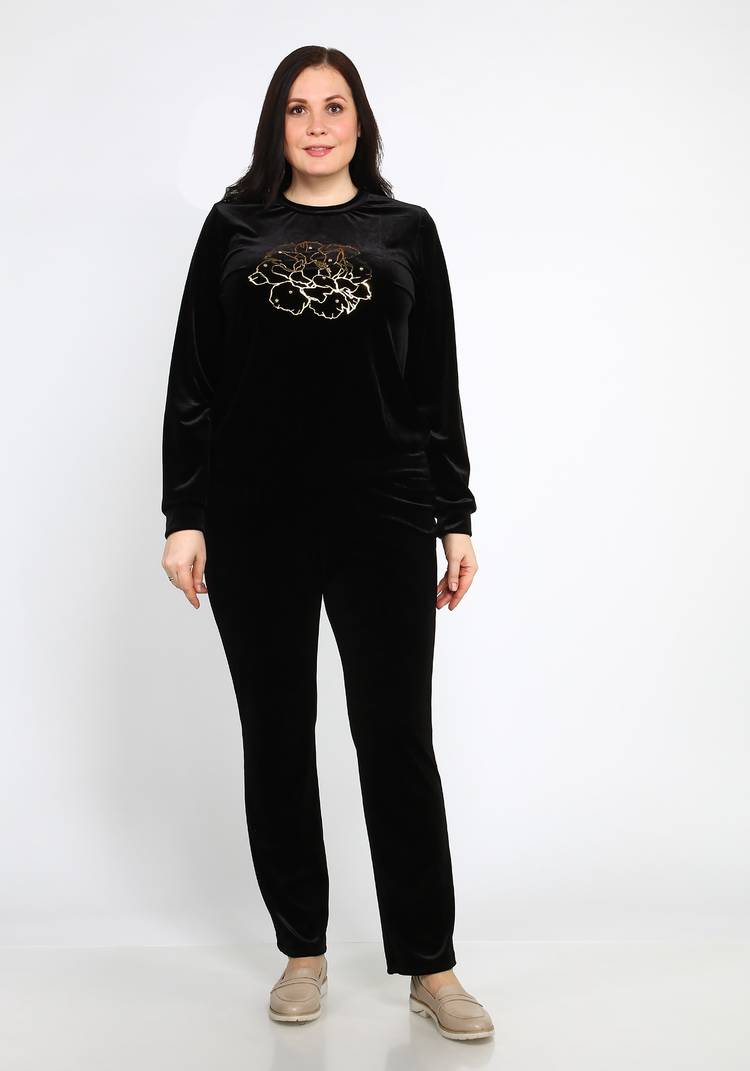 Костюм Бархатный шик шир.  750, рис. 13