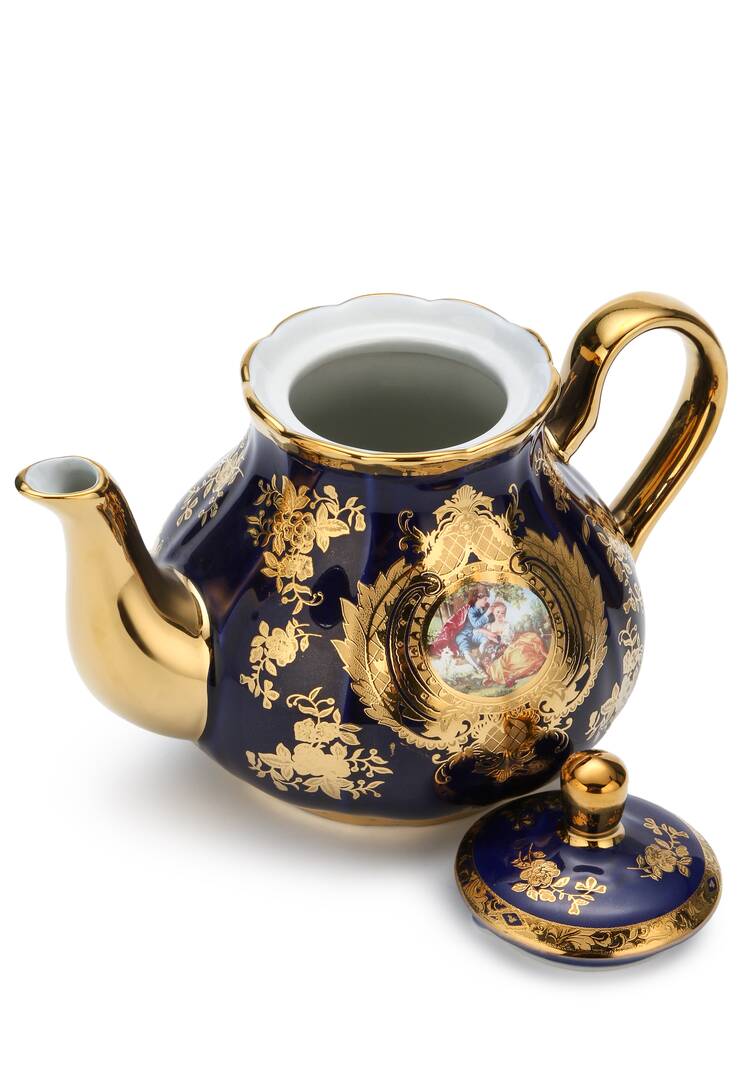 Чайник заварочный Влюблённая пара шир.  750, рис. 3