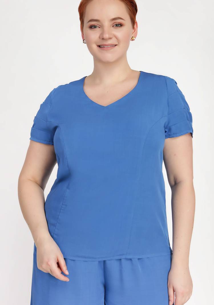 Блуза Пленительная простота шир.  750, рис. 4