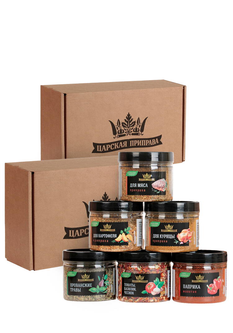 Набор приправ Царская коллекция, 2 шт. шир.  750, рис. 1