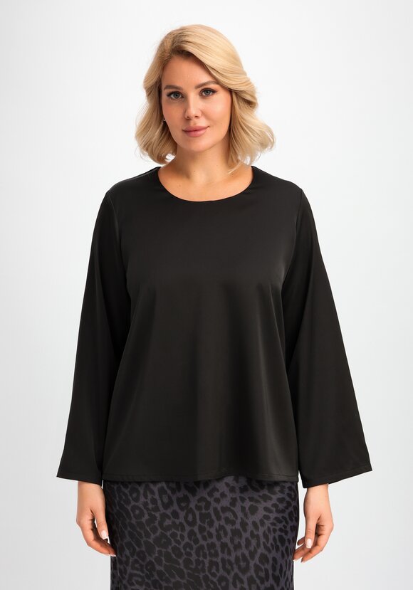 Блуза свободного кроя с шелком шир.  580, рис. 21