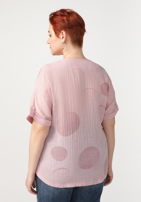 Блуза Повседневный уют шир.  580, рис. 12