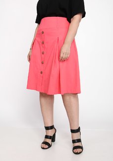 Юбка с встречными складками Поли