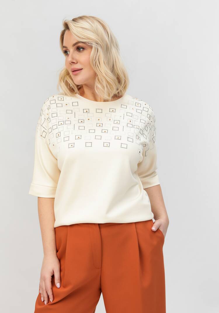 Блуза Стефани шир.  750, рис. 11