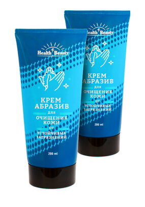 Крем-абразив для очищения кожи, 2 шт.