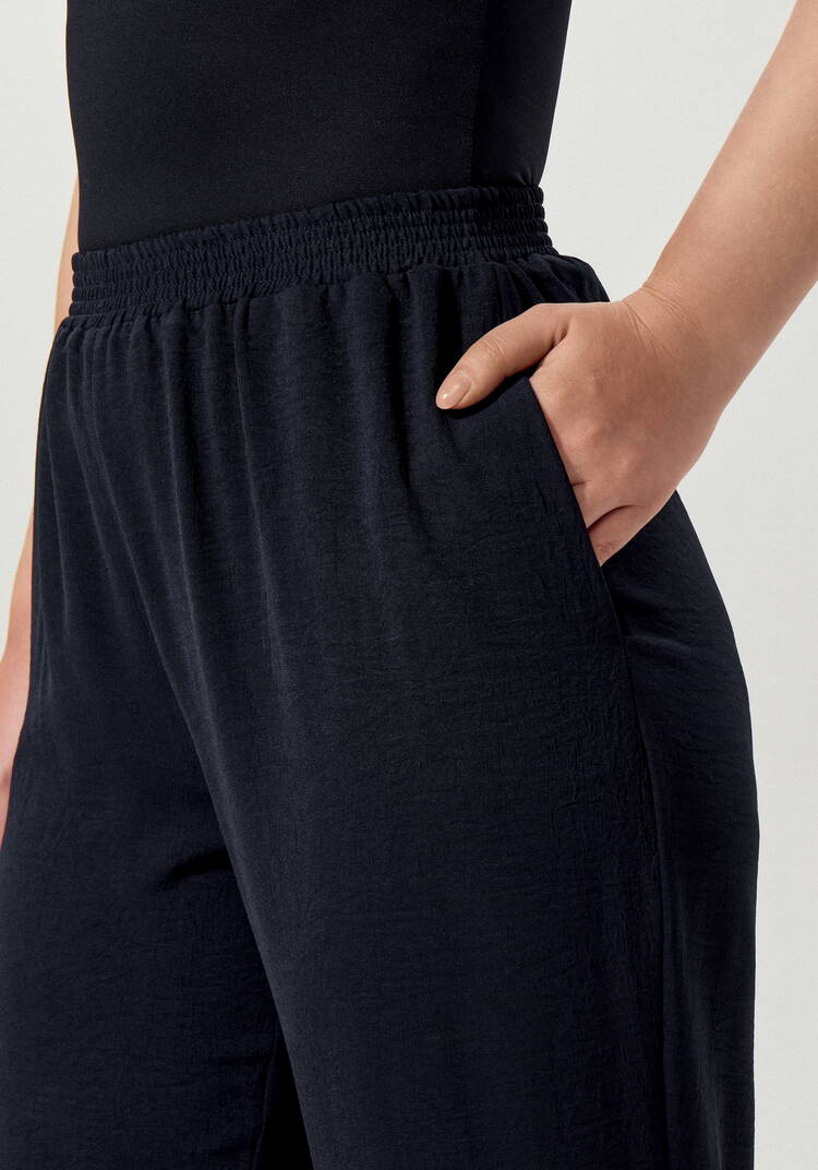 Брюки свободные на резинке по поясу шир.  750, рис. 20