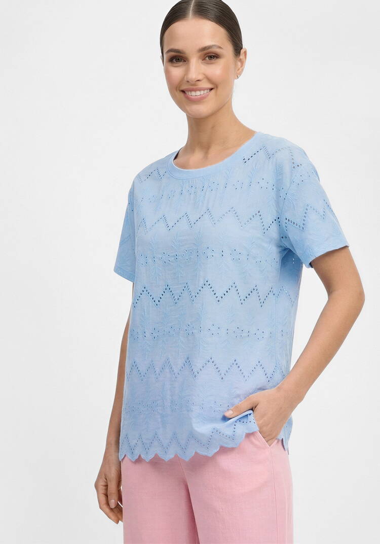 Блуза из шитья Элина шир.  750, рис. 3