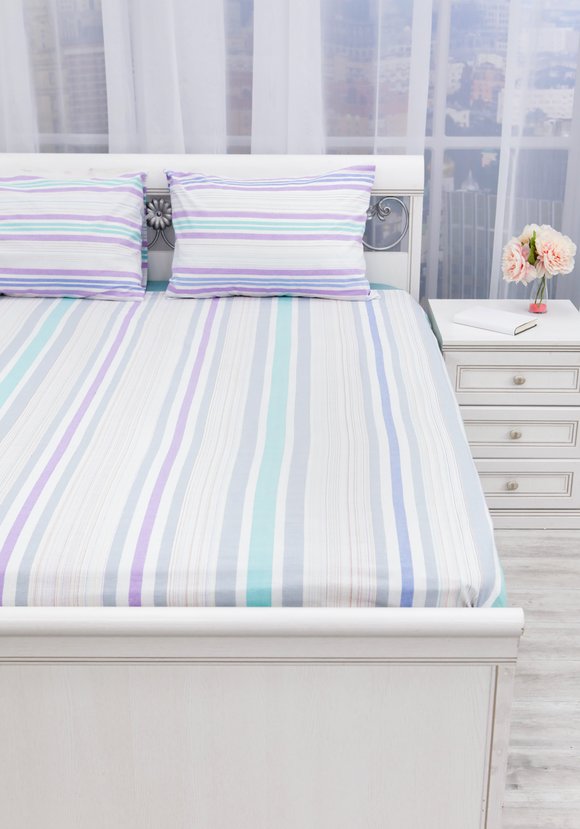 Простыня льняная Прaлеска шир.  580, рис. 7