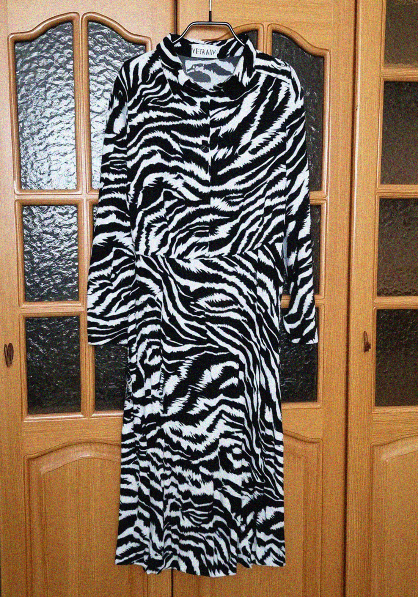 

Платье с плиссированной юбко Resale, Черный