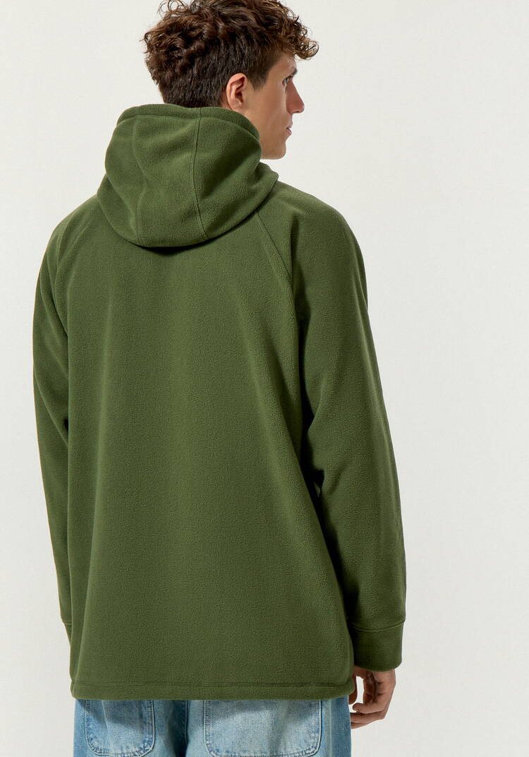 Толстовка с капюшоном и карманами на молнии шир.  750, рис. 3